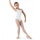 BLOCH Ballett-Trikot breite Träger Baumwollmix Weiß 6-7