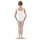 BLOCH Ballett-Trikot breite Träger Baumwollmix Weiß 12